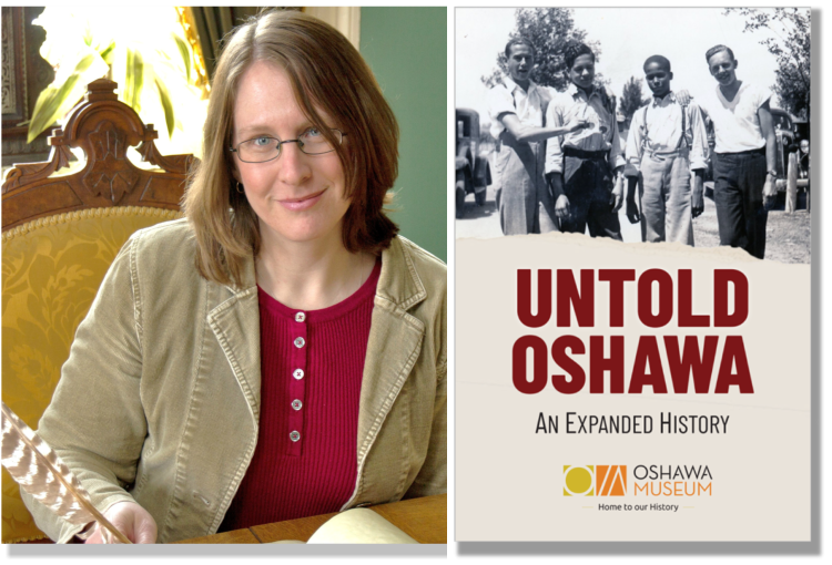 Jennifer Weymark and book Untold Oshawa